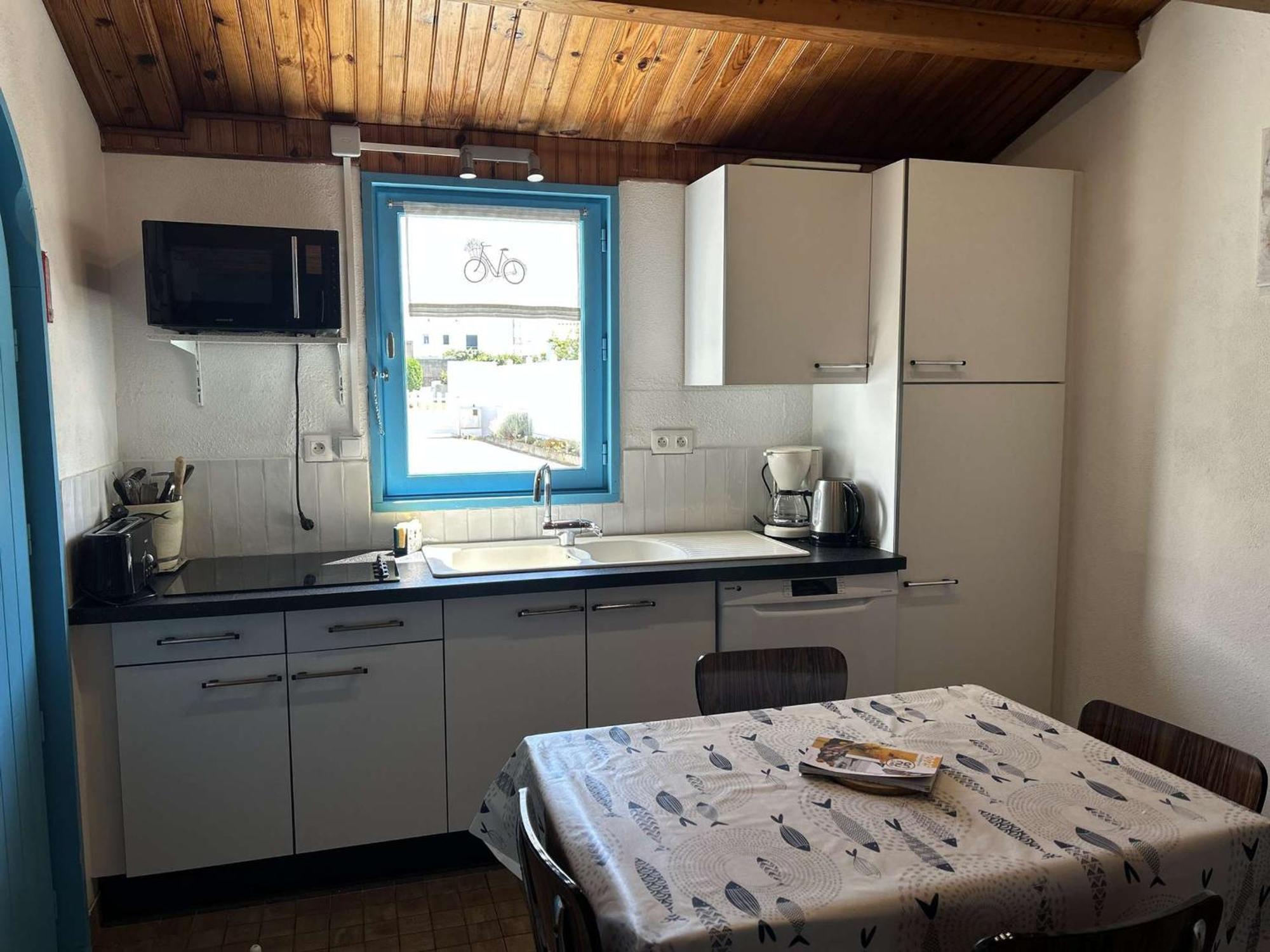 Studio Mezzanine A 200M Du Port Et De La Plage, Cour Privative, Parfait Pour 3 Personnes - Fr-1-224B-564 نوارموتيير أون ليل المظهر الخارجي الصورة